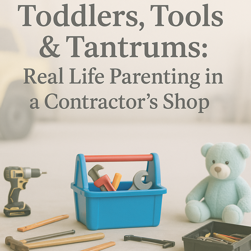 Toddlers, Tools & Tantrums: Real Life Parenting in a Contractor’s Shop